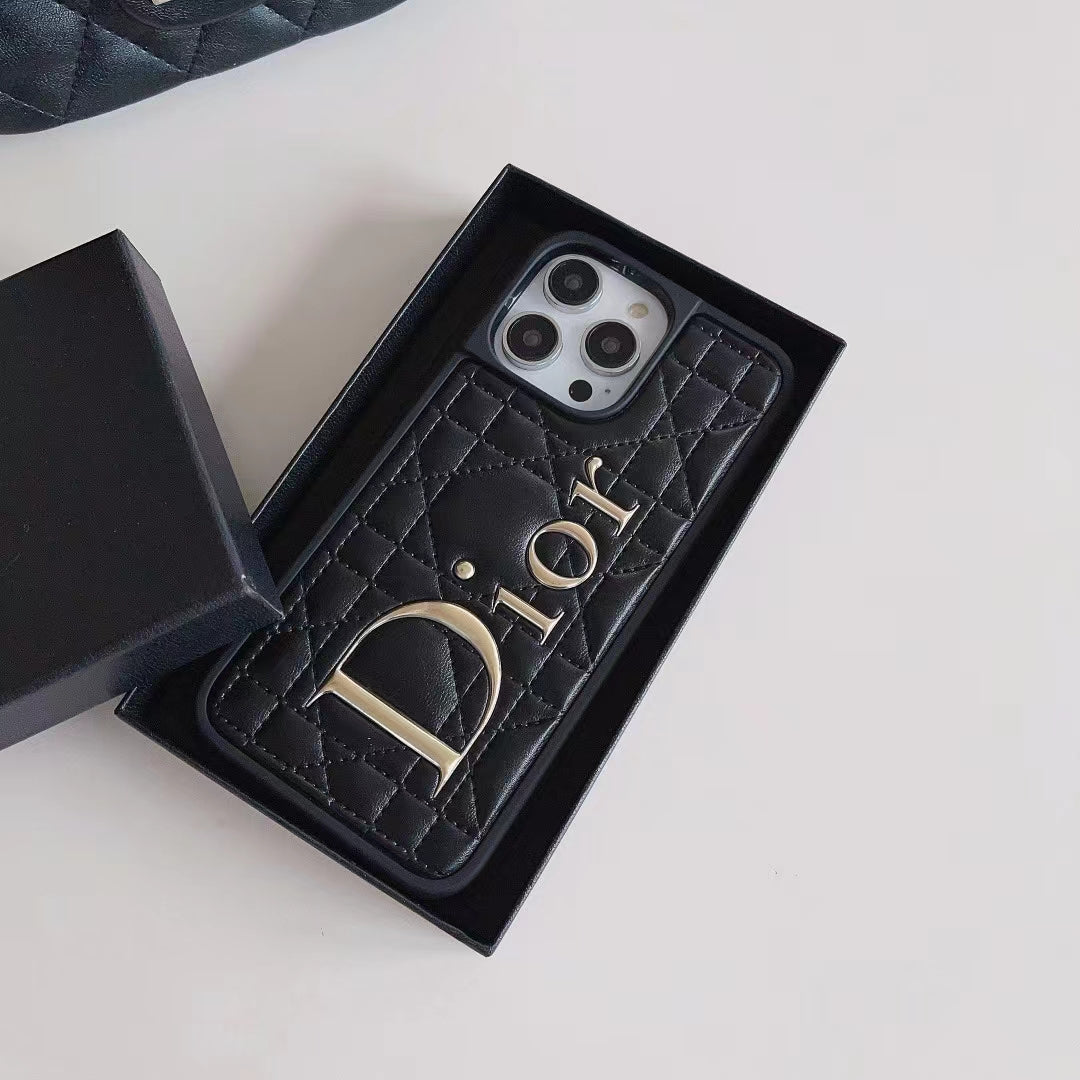 CD Stylish Lady iPhone Case – Sophisticated Protection